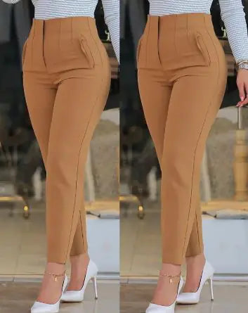 Chic Casual Crop Pants for Women